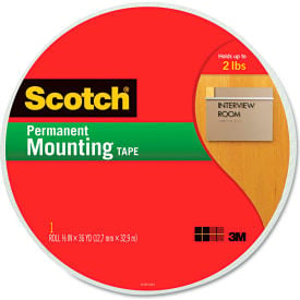 Scotch® Foam Mounting Tape 3/4