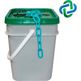 Mr. Chain® Plastic Barrier Chain In a Pail 1-1/2