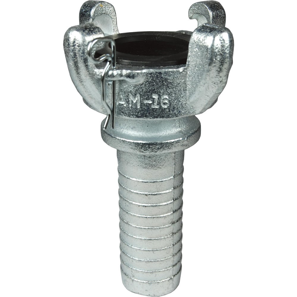 Universal Hose Couplings, Type: Hose Ends , Material: Plated Iron , Thread Standard: Non-Threaded , Connection Type: Barb , Maximum Pressure: 150psi  MPN:AM26