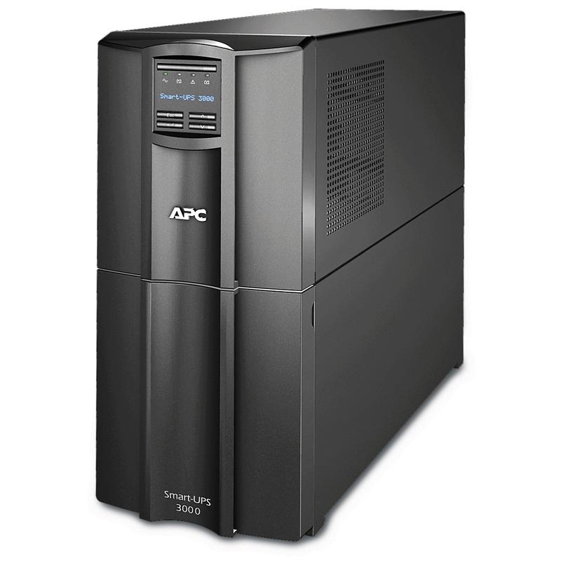 APC Smart-UPS 10-Outlet Tower With SmartConnect, 3,000VA/2,700 Watts, SMT3000C MPN:SMT3000C