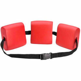 CanDo® Swim Belt with Three Oval Floats Red 20-4002R