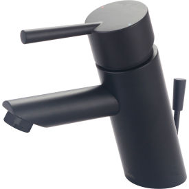 Olympia i2 L-6050-MB Single Lever Bathroom Faucet with Pop-Up Matte Black L-6050-MB