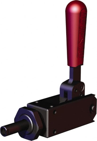 Standard Straight Line Action Clamp: 1124.05 lb Load Capacity, 1.26