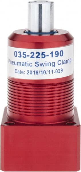 Air Swing Clamp: 26.98 lb Clamp Force, Right Hand Swing, 1.05