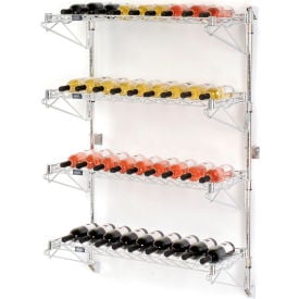 Wine Bottle Rack - Wall Mount 36 Bottle 36