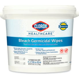 Clorox® Healthcare® Bleach Germicidal Wipe Bucket 12