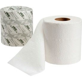 Standard Bathroom Tissue Paper - 500 Sheets/Roll 96 Rolls/Case 58596U