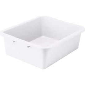 Winco PLW-7W Premium Heavy-Duty Dish Box White 20.75