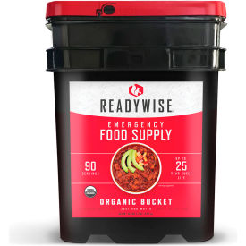 ReadyWise 05-825 Organic Meals Bucket 90 Servings 05-825