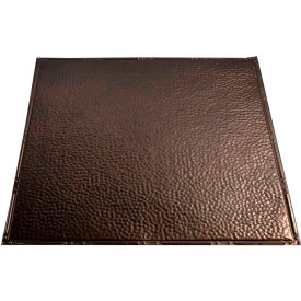 Great Lakes Tin Chicago 2' X 2' Nail-up Tin Ceiling Tile in Bronze Burst - T60-06 T60-06