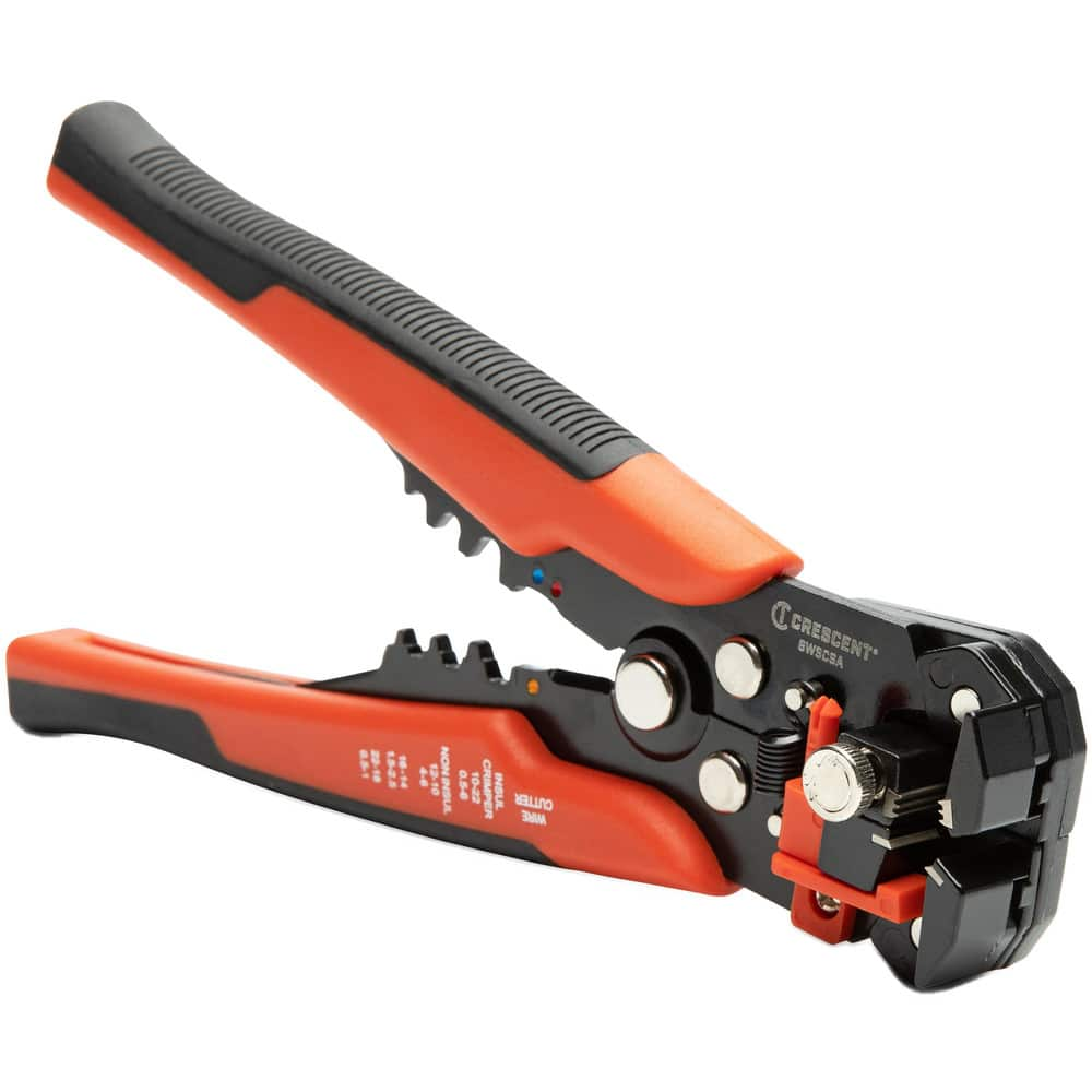 Wire & Cable Strippers, Maximum Capacity: 10 AWG , Type: Wire Stripper , Minimum Wire Gauge: 22 AWG , Insulated: No , Wire Type: General Purpose  MPN:8WSCSA