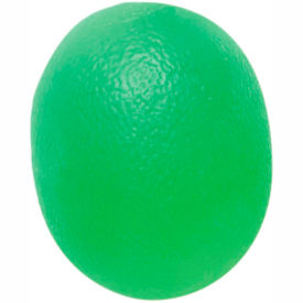 CanDo® Gel Hand Exercise Ball Large Cylindrical Green Medium 10-1893