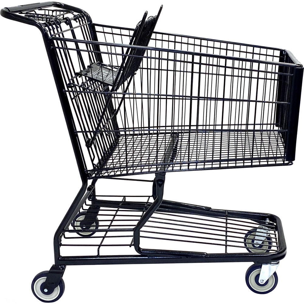 Carts, Cart Type: Shopping Cart , Caster Type: (2) Swivel, 2 Fixed, 2 Swivel, 2 Rigid, 2 Rigid, 2 Swivel, 2 Stationary, 2 Swivel, 2 Swivel, 2 Swivel/2 Rigid  MPN:WMP-R463-BK