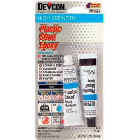 Devcon® Plastic Steel® Epoxy (S-5) 52345 2-1 Oz. Tubes 52345