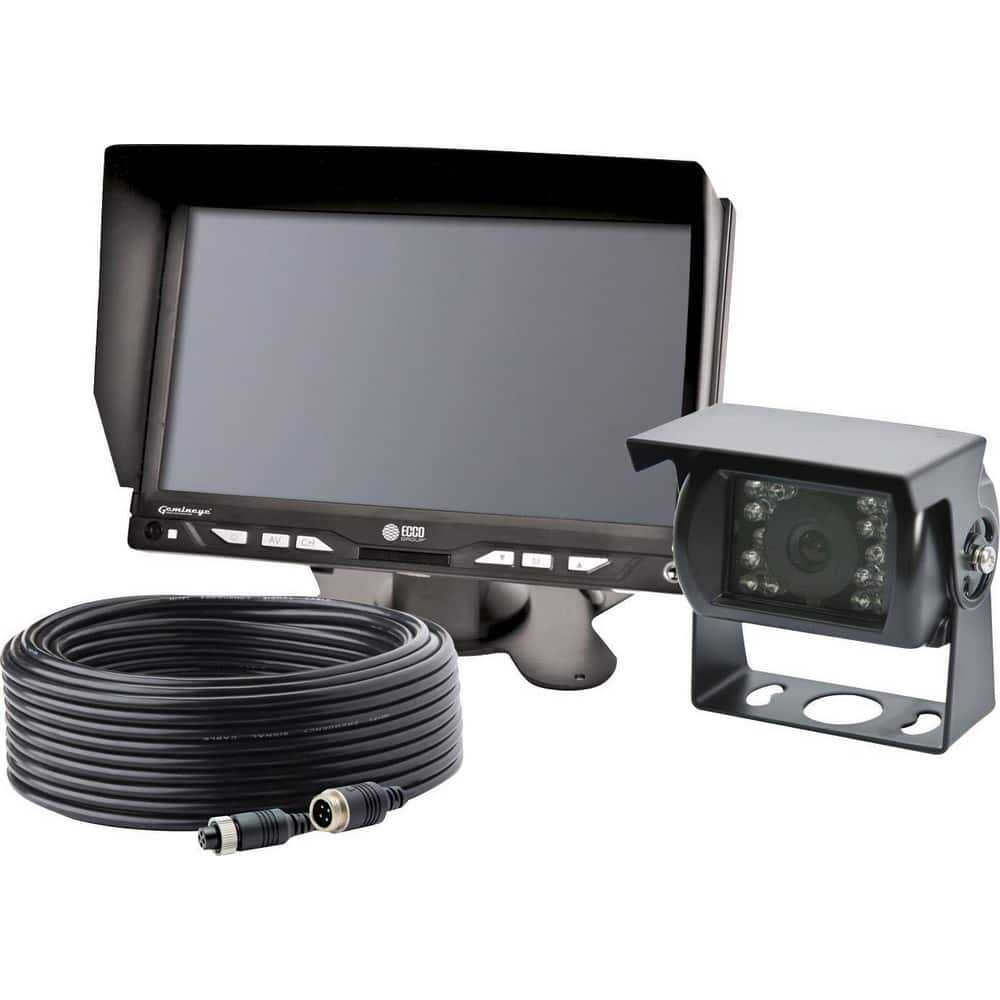 Trailer & Truck Cargo Accessories, Type: Wired Camera Kit, Monitor, Cable, Ccamera , For Use With: Heavy Duty Vehicles , Material: Heavy Duty  MPN:K7000B