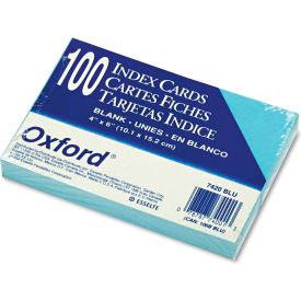 Oxford® UnRule Index Cards 7420BLU 4