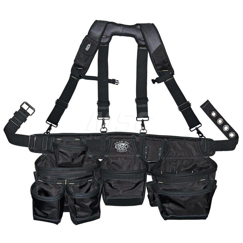 Tool Aprons & Tool Belts, Tool Type: Belts & Suspenders , Minimum Waist Size: 30 , Maximum Waist Size: 52 , Material: Polyester , Number of Pockets: 19.000  MPN:HDP369857