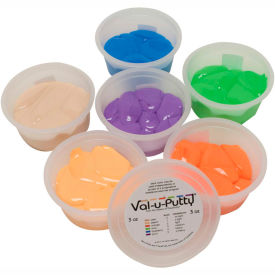 Val-u-Putty™ Exercise Putty 3 Ounce Set of 6 (6 Colors) 10-3916******