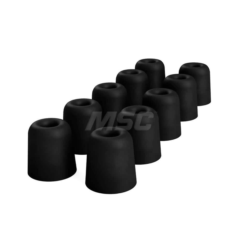 Earplugs: 31 dB, Foam, Barrel/Cone, Roll Down, Uncorded MPN:FT3-M-BLK-5X