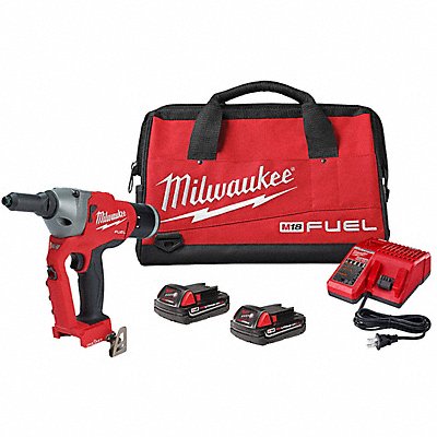 Cordless Rivet Tool Kit 5.6 lb Weight MPN:2660-22CT