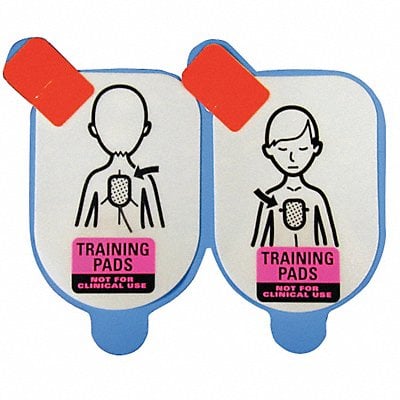 Adult Training Electrode Pads PK5 MPN:DDP-105TR