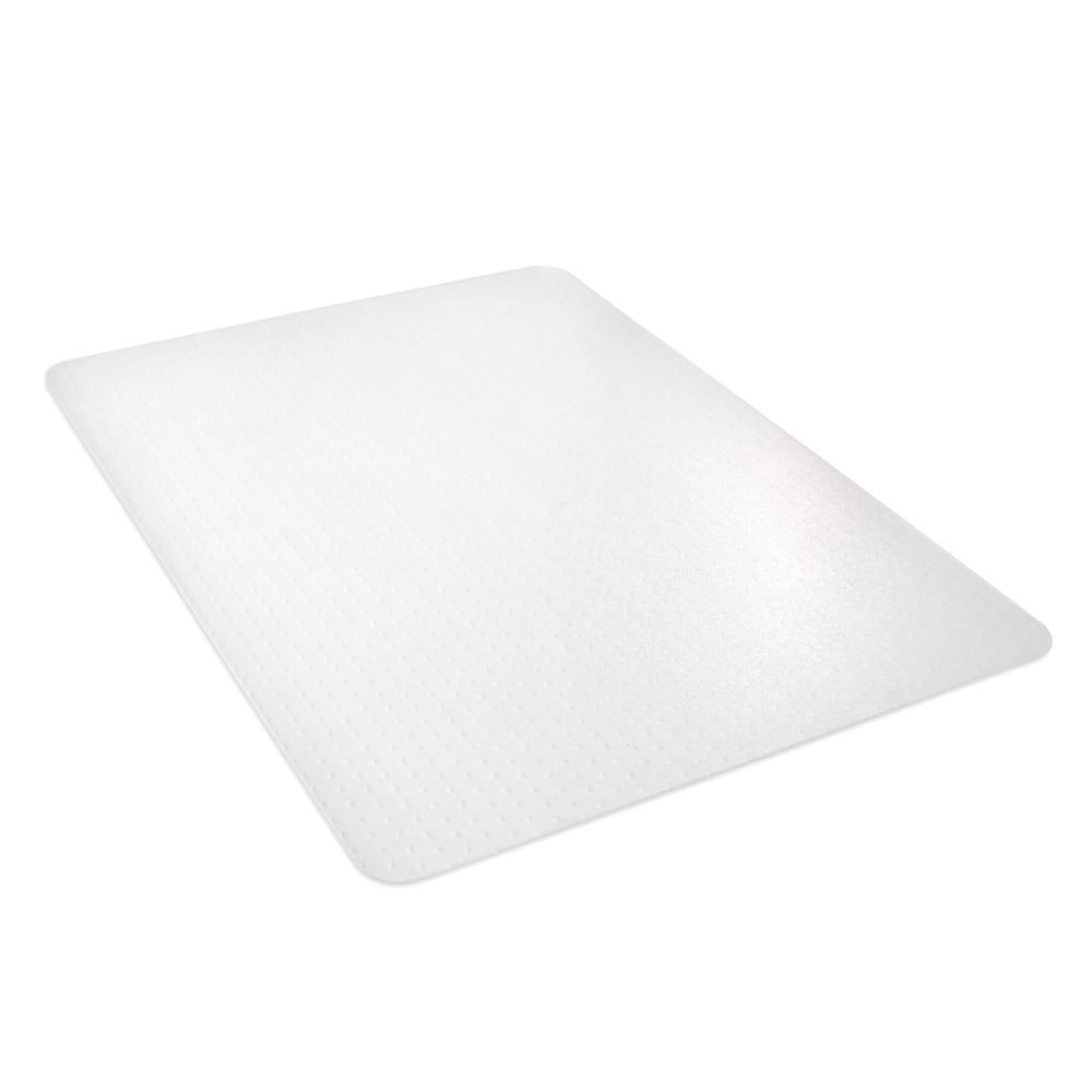 Deflecto Polycarbonate Chair Mat For Pile Carpets, Rectangular, 36inW x 48inD, Clear MPN:CM11232