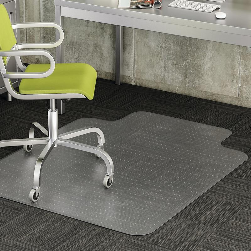 Deflecto DuraMat Chair Mat For Low-Pile Carpet, Standard Lip, 36inW x 48inD, Clear (Min Order Qty 2) MPN:CM13113