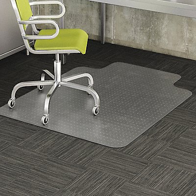 Chair Mat Traditional Lip Clear Cleated MPN:CM13432FGR