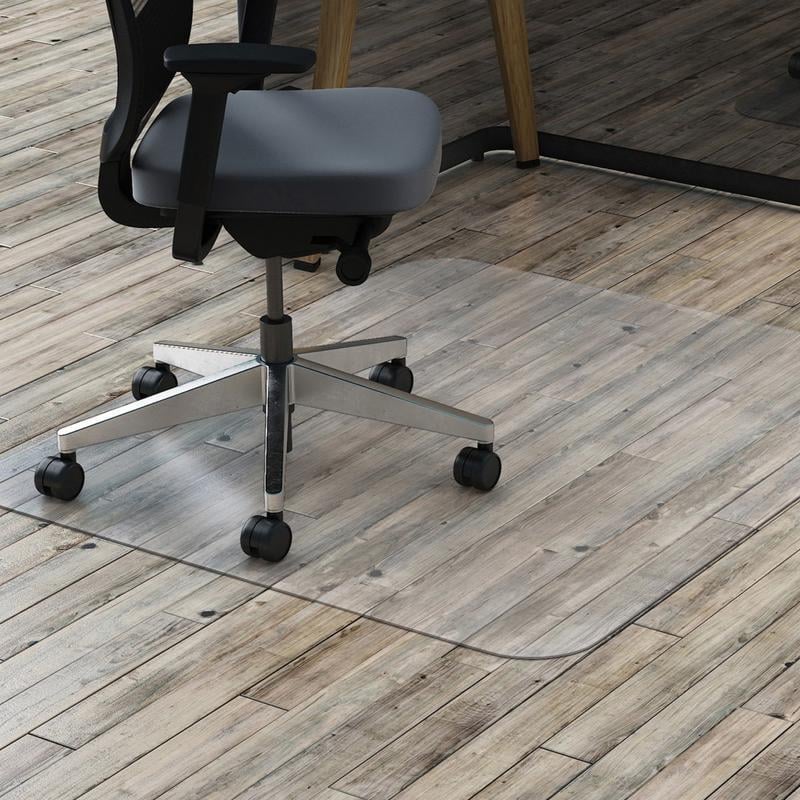 Deflecto Clear Polycarbonate Chair Mat For Hard Floors, 46inW x 60inD MPN:CM21442FPC