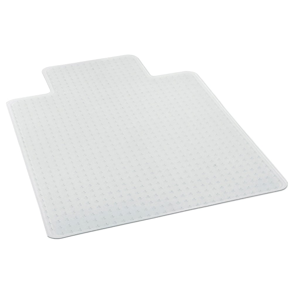 Deflecto Glass Clear Chair Mat, For Medium Pile Carpets, With Lip, 36in x 48in, Clear (Min Order Qty 2) MPN:CM34113