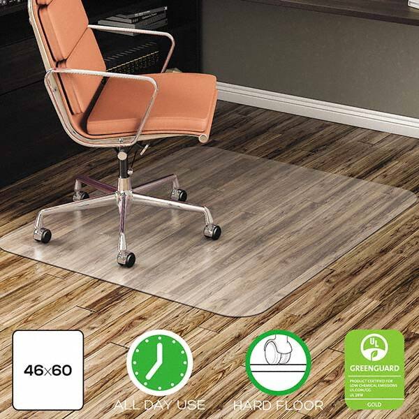 ECONOMAT ALL DAY USE CHAIR MAT FOR HARD FLOORS 46 X 60 RECTANGULAR CLEAR MPN:DEFCM21442F