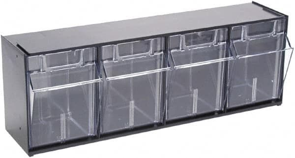 4 Compartment, 23-5/8 Inch Wide x 6-5/8 Inch Deep x 8-1/8 Inch High, Covered Modular MPN:DEF20404OP