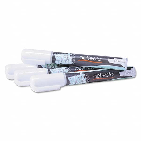 Dry Erase Markers & Accessories, Color: White , For Use With: Wet Erase Marker Boards , Type: Wet-Erase Markers  MPN:DEFSMA510V4WT