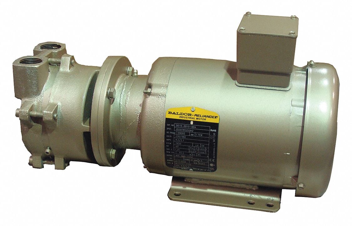 Liquid Ring Vacuum Pump 1 Stage 35 cfm MPN:DV0035D-MB4-SGL