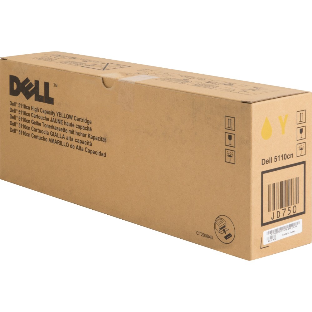 Dell JD750 Yellow High Yield Toner Cartridge MPN:JD750