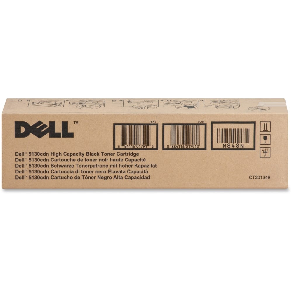 Dell N848N Black High Yield Toner Cartridge MPN:N848N