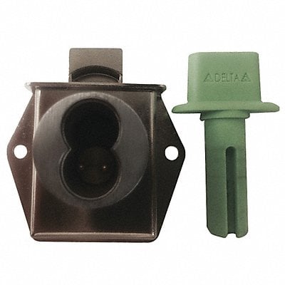 Interchang Core Dead Bolt Silv Rectang MPN:G DI1125D500BCMV2