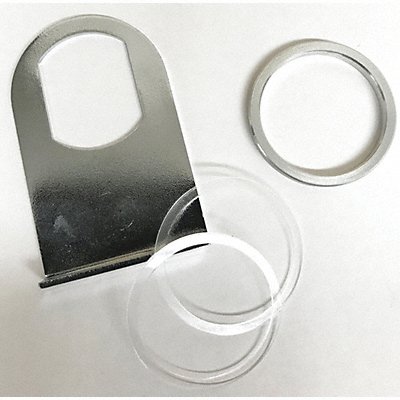 Cam Lock Acc For Thickness 1/4in Chrome MPN:G CI1375 L BRACKET KIT