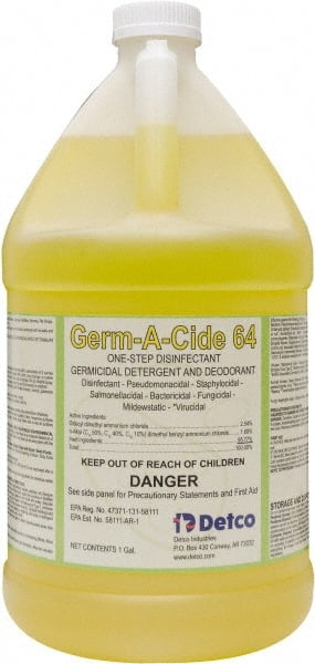 Disinfectant:  1 gal, Bottle,  Disinfectant MPN:0798-4X1