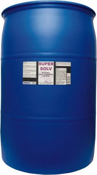 Super Solv, 55 Gal Drum, Concentrated Alkaline & Butyl Cleaner/Degreaser MPN:1681-055