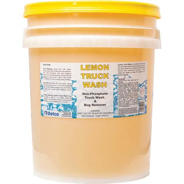 Lemon Truck Wash, 5 Gal Pail, Heavy-Duty Truck Wash MPN:0992-005