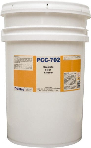 Pcc-702, 50 lb Pail, Powdered Concrete Cleaner MPN:1276-050