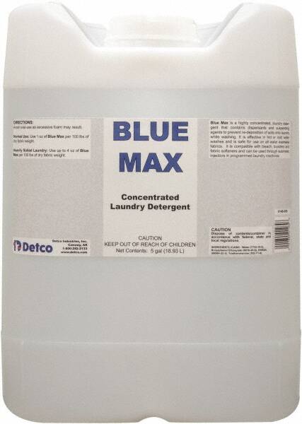 Blue Max, 5 Gal Cube, Liquid Laundry Detergent MPN:0146-C05