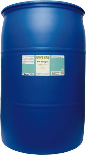 Brite, 55 Gal Drum, Manual Dishwashing Liquid MPN:0176-055