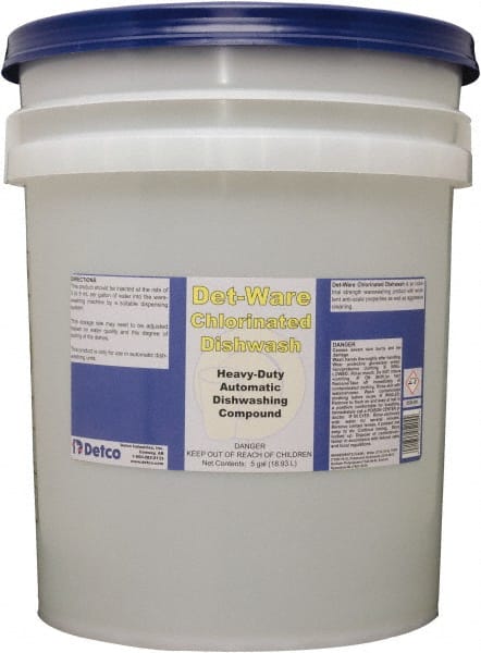 Det-Ware Chlorinated Dishwash, 5 Gal Pail MPN:0520-005