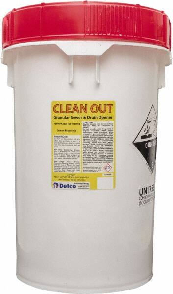 Clean Out, 60 lb Pail, Granular, Drain Opener MPN:0275-060