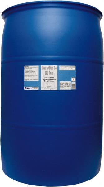 Invisi-Blu, 55 Gal Drum, Concentrated Glass Cleaner MPN:0942-055