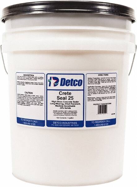 Crete Seal 25, 5 Gal Pail, Concrete Sealer, 25% Solids MPN:0320-005