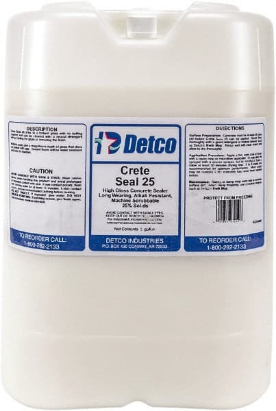 Crete Seal 25, 5 Gal Cube, Concrete Sealer, 25% Solids MPN:0320-C05