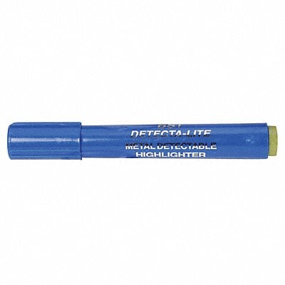 Metal Detectable Highlighter Yellow PK10 MPN:HLPENYL